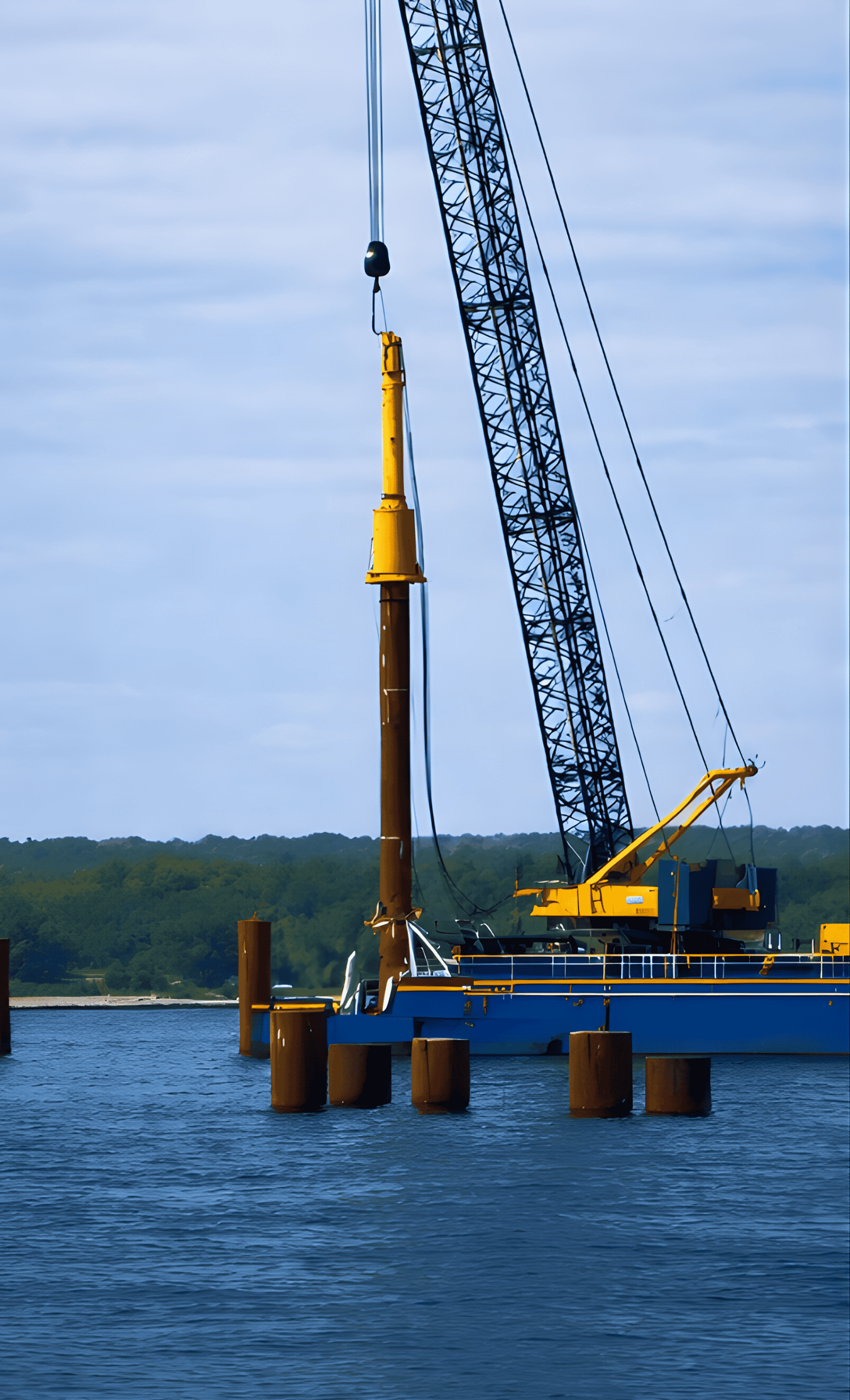 Kazık Çakımı - Deniz İnşaat