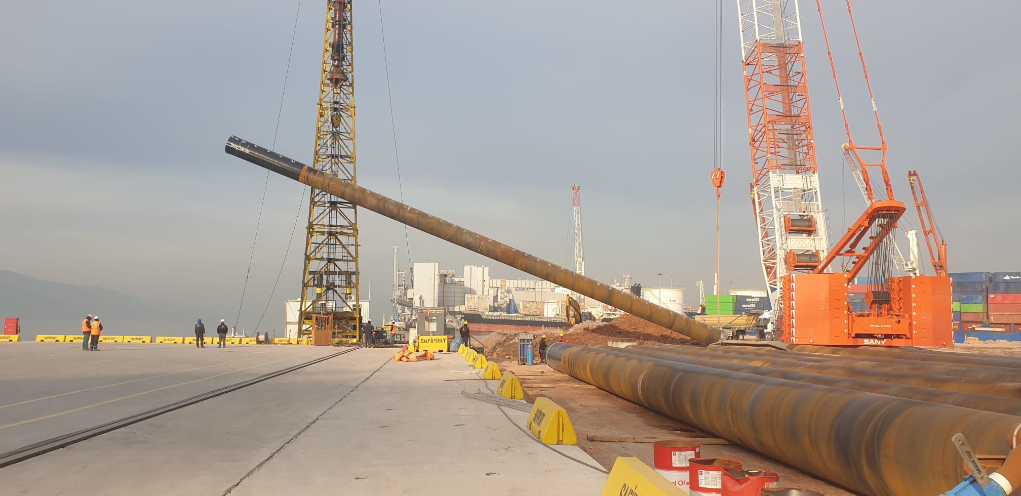 Safiport Limanı ve Rıhtım İnşaat İşleri 