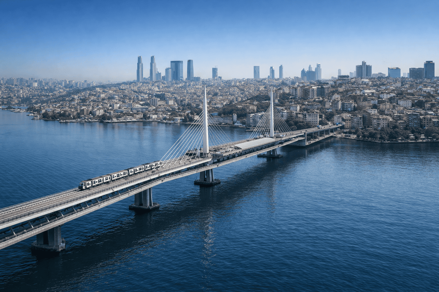 Haliç Metro Geçiş Köprüsü - Körfez Deniz İnşaat