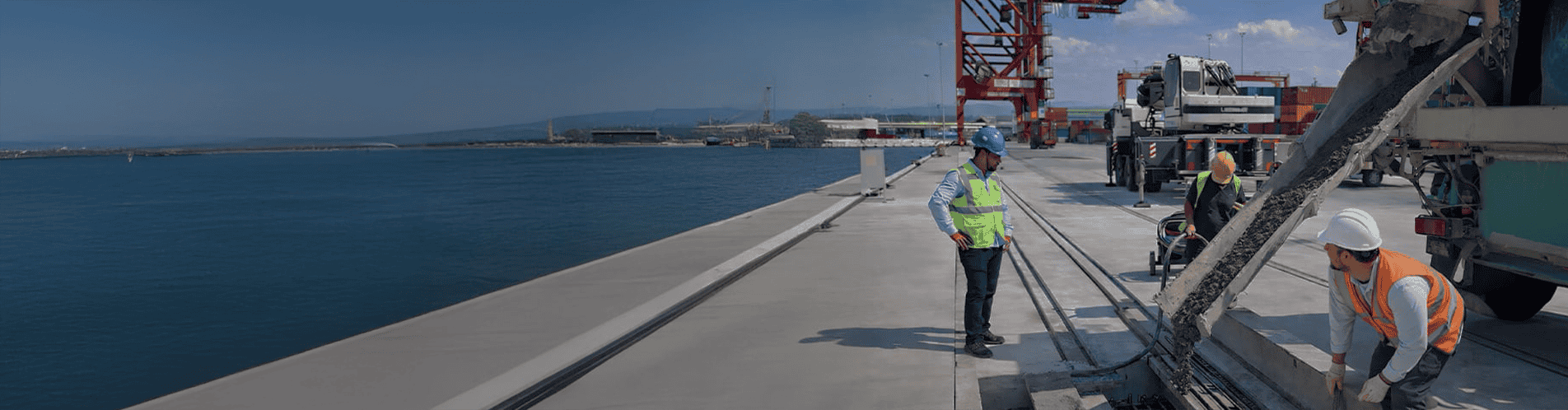 Borusan Gemlik Limanı 
 Mevcut Konteyner Rıhtımı ve İskele ANO-2 Onarım ve Güçlendirme Projesi