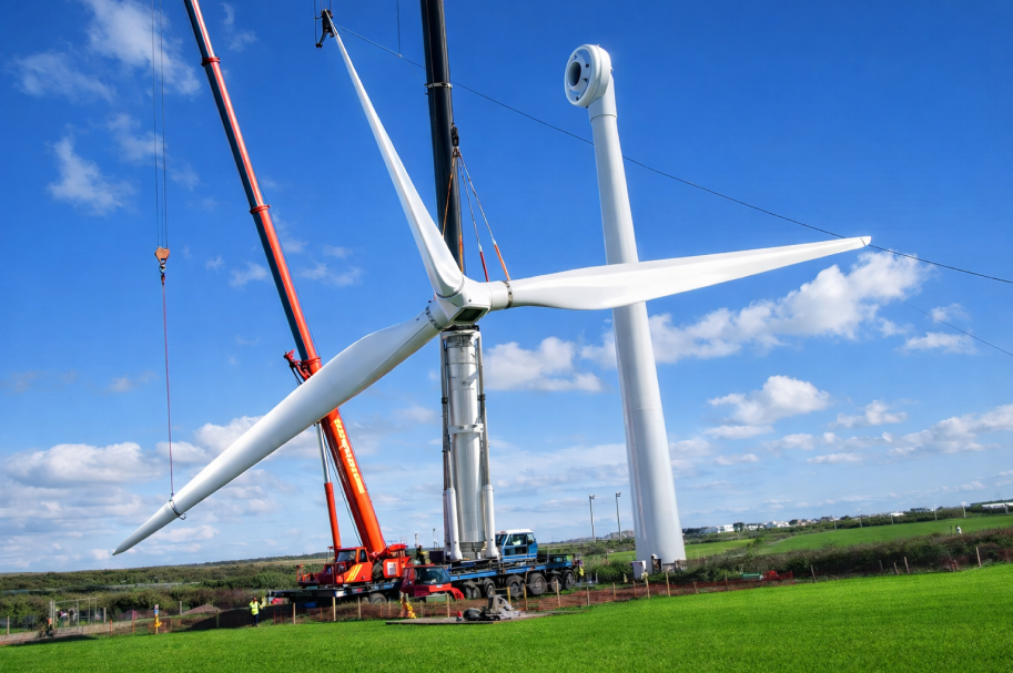 Rüzgar Türbini Kazıkları